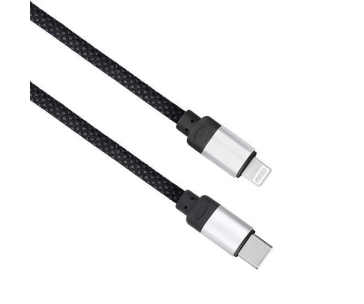 Solight magnetický USB-C/Lightning kabel, USB-C konektor - Lightning konektor, 1m