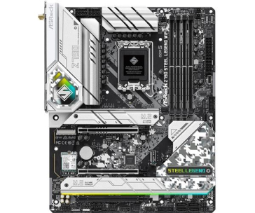 ASRock MB Sc LGA1700 Z790 STEEL LEGEND WIFI, Intel Z790, 4xDDR5, 1xDP, 1xHDMI, WI-FI