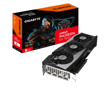 GIGABYTE VGA AMD Radeon RX 7600 GAMING OC 8G, 8G GDDR6, 2xDP, 2xHDMI