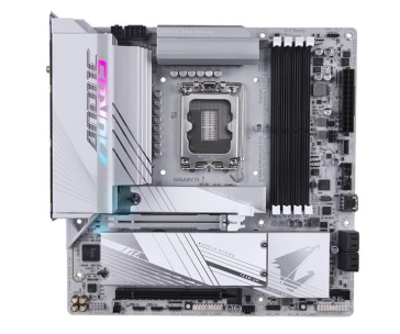 GIGABYTE MB Sc LGA1700 B760M A ELITE X AX, Intel B760, 4xDDR5, 1xDP, 2xHDMI, WI-FI, mATX