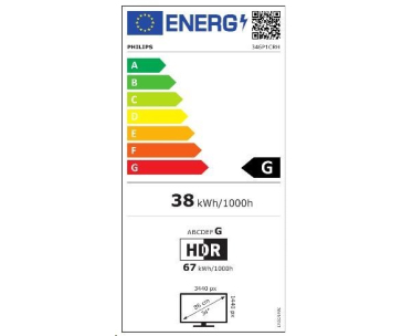 Philips MT VA LED 345B1C/00 - VA panel, 3440x1440, 2xHDMI, DP, USB, repro, nast vyska, zakriven