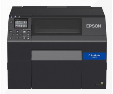 Epson ColorWorks CW-C6500Ae, cutter, disp., USB, Ethernet, black