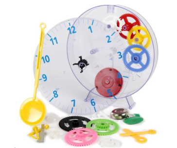 Hodiny TechnoLine Modell Kids Clock, pestrobarevné dětské, stavebnice