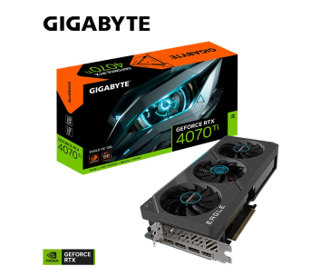 GIGABYTE VGA NVIDIA GeForce RTX 4070 Ti EAGLE LHR OC 12G, 12G GDDR6X, 3xDP, 1xHDMI