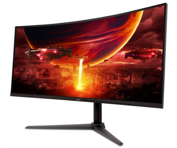 ACER LCD Nitro XZ342CUV3bmiiphx, 86cm (34") VA LED Curved, 3440x1440,180Hz,400nit,HDMI,DP,Audio,Repro,VESA,HgtAdj