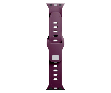 3mk Silicone Watch Strap pro Apple 38/40/41 mm Mulberry