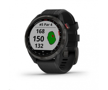 Garmin golfové hodinky Approach S42 Gray/Black Silicone