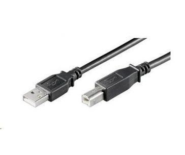 PREMIUMCORD Kabel USB 2.0 A-B propojovací 3m