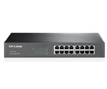 TP-Link Easy Smart switch TL-SG1016DE (16xGbE, fanless)