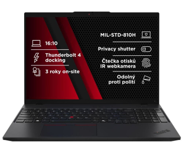 LENOVO NTB ThinkPad L16 G1 - Ultra7 155U,16" WUXGA,16GB,1TBSSD,5MP+IRcam,W11P