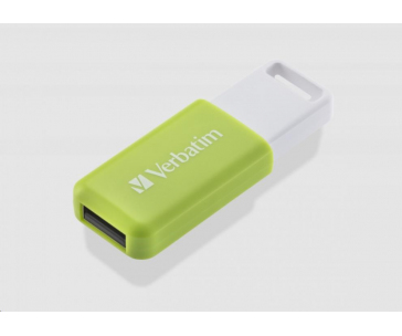 VERBATIM Flash Disk 32GB DataBar USB 2.0 Drive, zelená