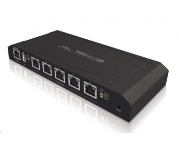 UBNT EdgeSwitch 5XP PoE [náhrada za ToughSwitch TS-5-POE, 5x Gigabit POE portů, 24V]