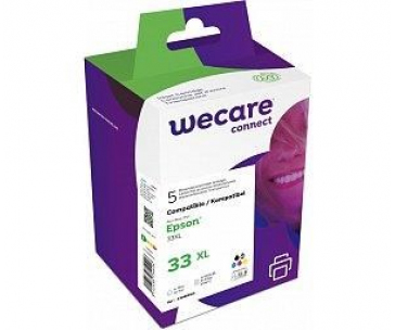 WECARE ARMOR cartridge pro EPSON Expression Home a Premium XP-530,630,635,830 (C13T33574011) černá/black+C+M+Y 15ml/4x11