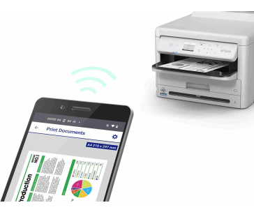 EPSON tiskárna ink čb WorkForce Pro WF-M5399DW, A4, 34ppm, LAN, Wi-Fi (Direct), USB