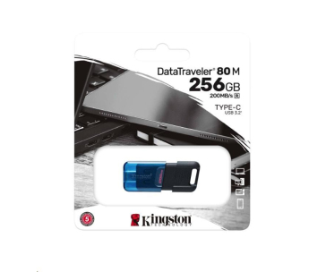 Kingston Flash Disk 256GB DataTraveler DT80 M (USB-C 3.2 Gen 1)