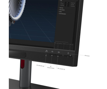 LENOVO LCD ThinkVision 27 3D - 27'',IPS,matný,16:9,3840x2160(2D),1920x2160(3D),4ms,HDMI,DP,USB-C,USB Hub,RJ45,VESA,Pivot