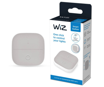 PHILIPS WiZ Portable Button šedé/bílé - spínač