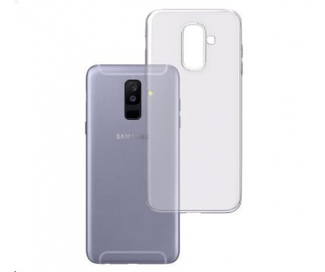 3mk Clear Case pro Samsung Galaxy A6+ (SM-A605), čirá