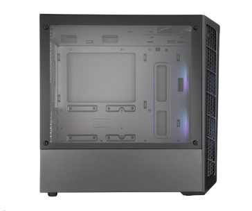 Cooler Master case MasterBox MB320L, aRGB, mATX, Mid Tower, černá, bez zdroje, ARGB ovladač