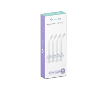 TrueLife AquaFloss L-series jets Dental Plaque 4 pack