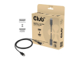 Club3D Adaptér aktivní DisplayPort 1.4 na HDMI HDR (M/M), 2m