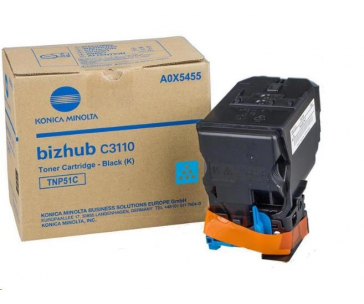 Minolta Toner TNP-51C, azurový do bizhub C3110 (5k)