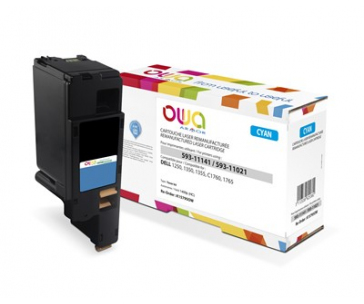 OWA Armor toner pro DELL 1250, 1350, 1355, C1760, C1765, 1400   Stran, 593-11141, modrá/cyan