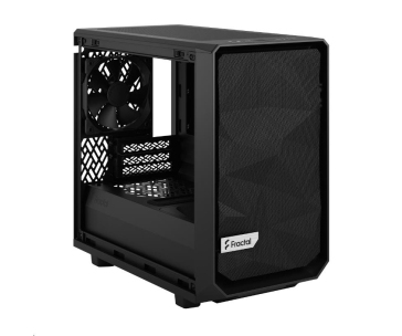 FRACTAL DESIGN skříň Meshify 2 Nano Black TG Dark Tint, USB 3.1 Type-C, 2x USB 3.0, bez zdroje, miniITX