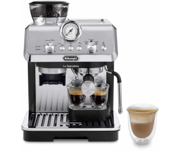 DeLonghi La Specialista Arte pákový kávovar, 1400 W, vestavěný mlýnek, parní tryska MyLatte