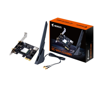 GIGABYTE WI-FI karta GC-WBAX2400R, PCIe x1, WiFi 6E, BT v5.3