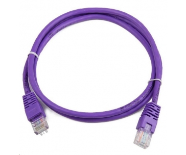 GEMBIRD kabel patchcord Cat5e UTP 1m, fialový