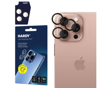 3mk Hardy Lens Protection Pro pro iPhone 16 Pro /16 Pro Max Brown