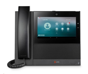 Poly CCX 700 telefon s protokolem Open SIP a podporou technologie PoE