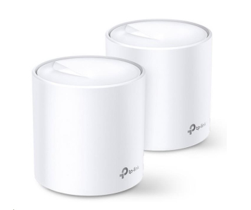 TP-Link Deco X60(2-pack) WiFi6 Mesh (AX5400, 2,4GHz/5GHz, 2xGbELAN/WAN)