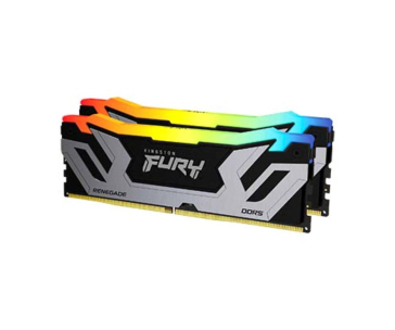 KINGSTON CUDIMM DDR5 48GB (Kit of 2) 8400MT/s CL40 FURY Renegade RGB Silver XMP