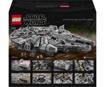 LEGO Star Wars 75192 Millennium Falcon, stavebnice, 7541 dílků, 2017