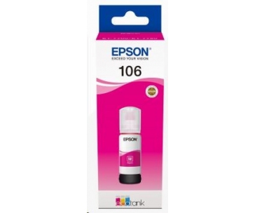 EPSON ink bar 106 EcoTank Magenta ink bottle