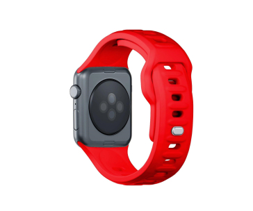 3mk Silicone Watch Strap pro Apple 38/40/41 mm Red