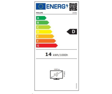 Philips MT IPS LED 23,8" 243S1/00 - IPS panel, 1920x1080, HDMI, DP, USB-C, USB 3.2, RJ45, repro, pivot