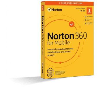 NORTON 360 MOBILE 1 uživatel pro 1 zařízení na 1 rok ESD