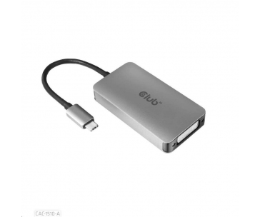 Club3D Adaptér aktivní USB 3.2 typ C na DVI-D Dual Link 4K30Hz pro Apple Cinema Display, HDCP off