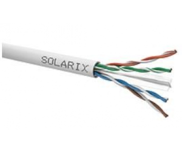 Instalační kabel Solarix UTP, Cat6, drát, PVC, box 305m SXKD-6-UTP-PVC