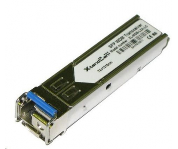 Optický SFP modul SM (1550nm/1310nm), WDM, 1,25 Gb/s, LC, 3km (HP kompatibilní)