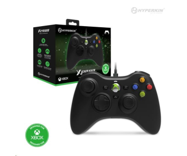 Hyperkin Xenon Wired Controller for Xbox Series|One/Win 11|10 (Black) Licensed by Xbox