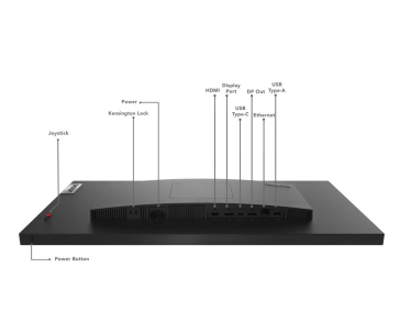 LENOVO LCD T27i-30 - 27",IPS,matný,16:9,1920x1080,178/178,4ms,300cd/m2,1000:1,HDMI,DP,VGA,USB-C,USB Hub,VESA,Pivot