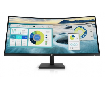 HP LCD P34hc 34" Wide VA (3440x1440, 5ms, 250nits, 3500:1,DP, HDMI, USB-C(DP, 65W out),USB 3.2 4x, 3w Repro