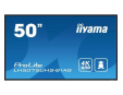 Iiyama ProLite IDS, 24/7, 4K, USB, RS232, Ethernet, Wi-Fi, Android, kit (RS232), black