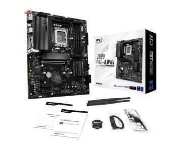 ASRock MB Sc LGA1851 Z890 PRO-A WIFI, Intel Z890, 4xDDR5, 1xDP, 1xHDMI, 1xThunderbolt, WI-FI