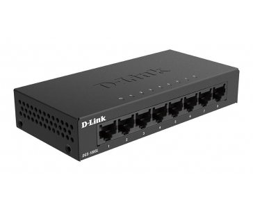 D-Link DGS-108GL 8-port Gigabit Metal Housing Desktop Switch