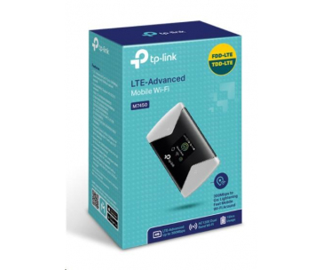 TP-Link M7450 přenosný WiFi 5 router (AC1200,4G LTE Cat6,2,4GHz/5GHz,1xmicroUSB,1xmicroSIM,1xmicroSD)